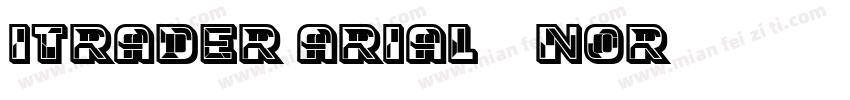 iTrader Arial 90 Nor字体转换